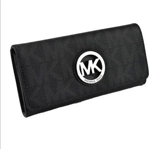 black michael kors wallet